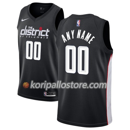 Washington Wizards Custom 2018-19 Nike City Edition Musta Miesten Pelipaidat Swingman 